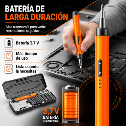 Set Destornillador Electrico Powerson® 46en1